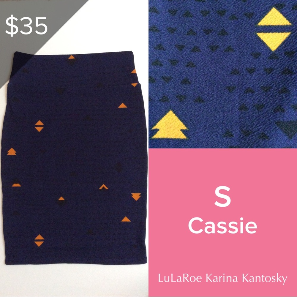 LuLaRoe S Cassie skirt